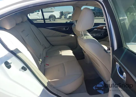 2018 Infiniti Q50 3.0T Luxe z USA, uszkodzony, nr VIN JN1EV7AP5JM361104